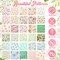 30 Pcs 10" Quilting Cotton Fabric Squares Floral Precut Fabric